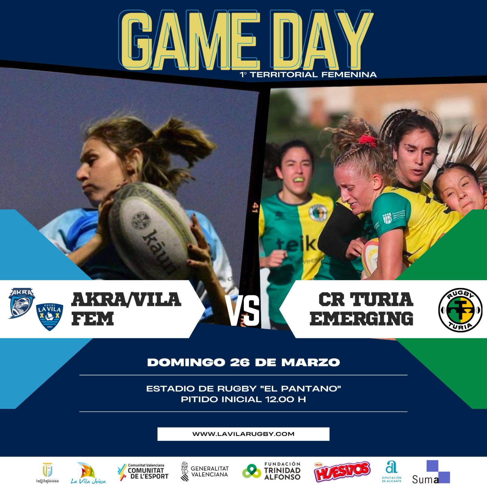 Akra/La Vila Rugby Femenino, primera semifinal de ascenso a DHB este ...